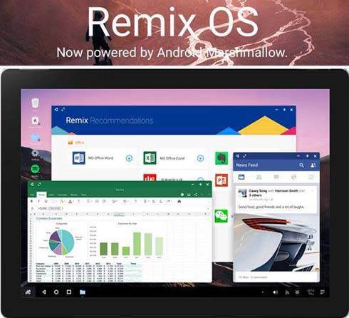 Remix Os - Android Emulator