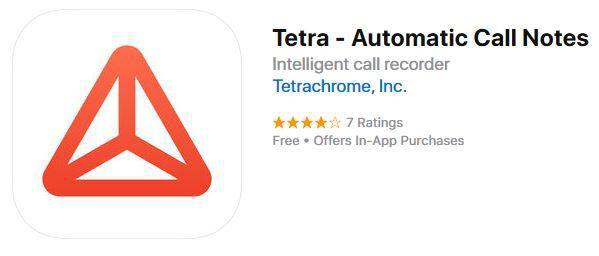 Tetra - Automatic Call Notes