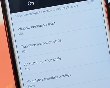 Animation Scales - Hidden Android Features